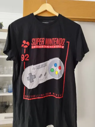 Camiseta Super Nintendo Difuzed Talla L