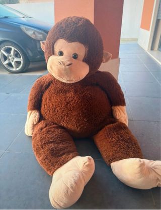 Peluche Gigante Macaco Castanho