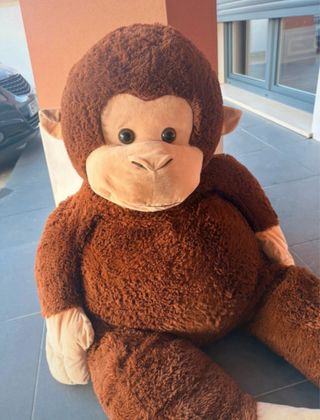 Peluche Gigante Macaco Castanho