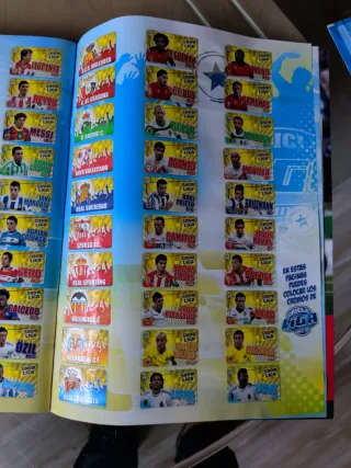 Álbum cromos fútbol Liga BBVA 2011-12