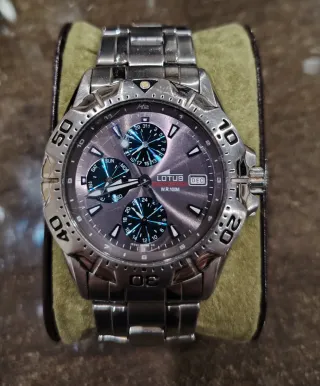 Reloj Lotus Cronógrafo WR100M