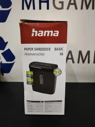 Trituradora Papel Hama Basic S6