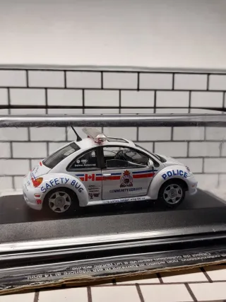 Modellino Volkswagen New Beetle Police 1:43