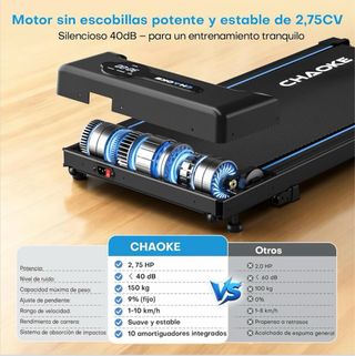 Tapis Roulant con Inclinazione 9% Nuovo