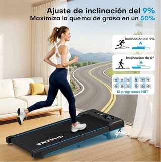 Tapis Roulant con Inclinazione 9% Nuovo