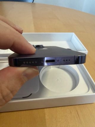 iPhone 14 Pro 128GB Nero/Porpora + Custodia