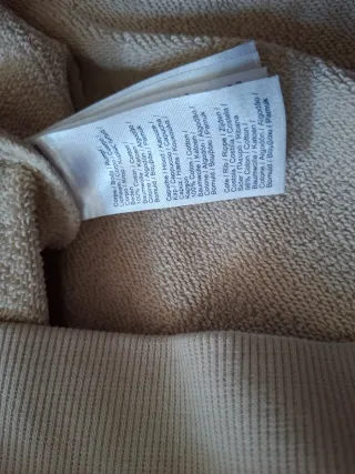 Sudadera Mujer Lacoste Beige Multicolor