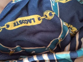 Sudadera Mujer Lacoste Beige Multicolor