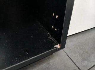 Mueble de salón negro