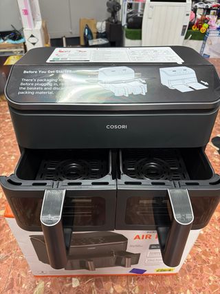 Cosori Freidora Doble 8.5L Metal