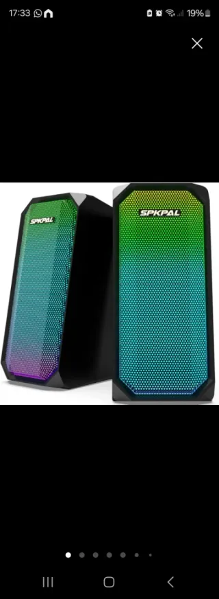 Altavoces Bluetooth SPKPAL Negros