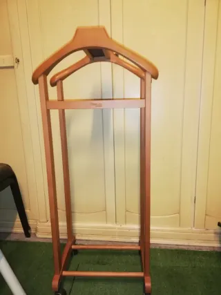 Appendiabiti servomuto in legno Roma