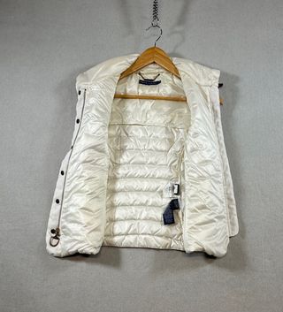 Chaleco Ralph Lauren plumón blanco perla Talla M