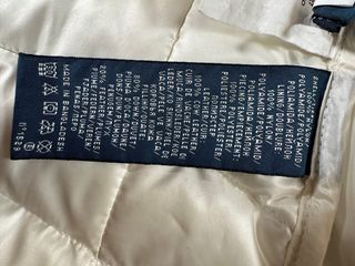 Chaleco Ralph Lauren plumón blanco perla Talla M