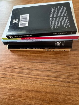 Pack 5 libros narrativa misterio y clásicos