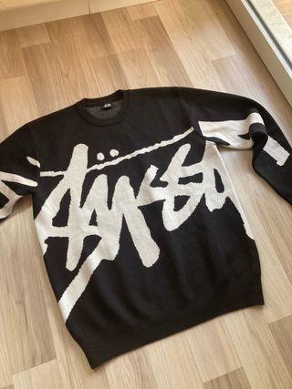 Jersey Stüssy Negro y Blanco