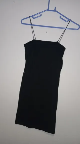 Vestido negro tirantes