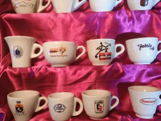 Tazzine caffè pubblicitarie - Set 16 pezzi