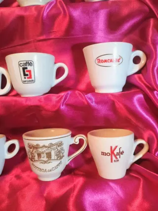 Tazzine caffè pubblicitarie - Set 16 pezzi