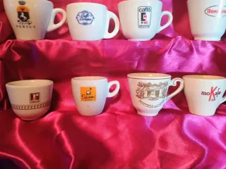 Tazzine caffè pubblicitarie - Set 16 pezzi