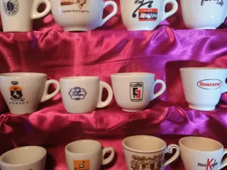 Tazzine caffè pubblicitarie - Set 16 pezzi