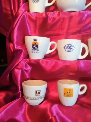 Tazzine caffè pubblicitarie - Set 16 pezzi