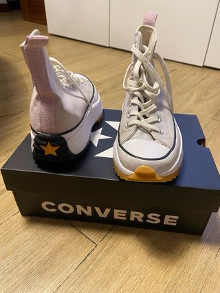 Zapatillas Converse Run Star Hike rosas