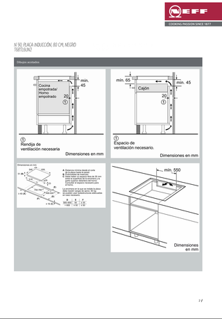 Placa inducción Neff T68TL6UN2