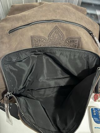 Mochila Desigual marrón sin estrenar