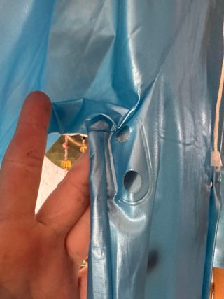 Chubasquero infantil azul