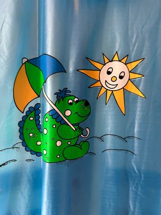 Chubasquero infantil azul