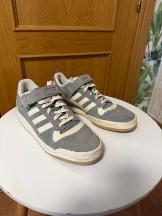 Adidas Forum Zapatillas Grises Blancas