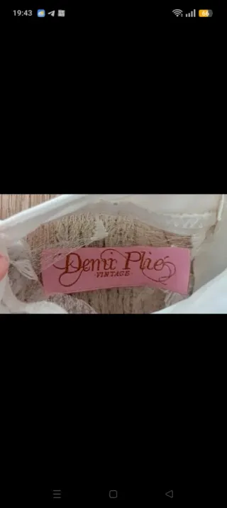 Camisa blanca encaje talla única