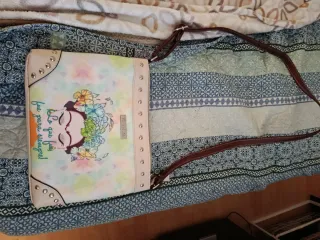 Bolso Frida Kahlo Beige Multicolor