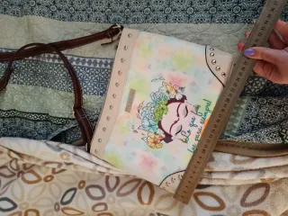 Bolso Frida Kahlo Beige Multicolor