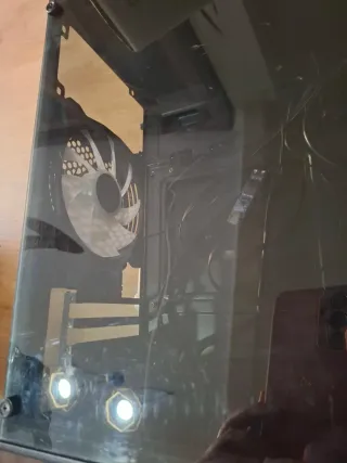 Carcasa PC AeroCool CS107V2 Negra con luces