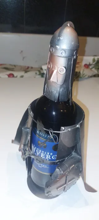 Botellero Caballero Medieval Metal