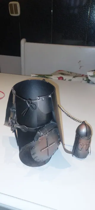 Botellero Caballero Medieval Metal