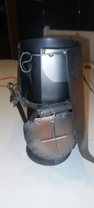 Botellero Caballero Medieval Metal