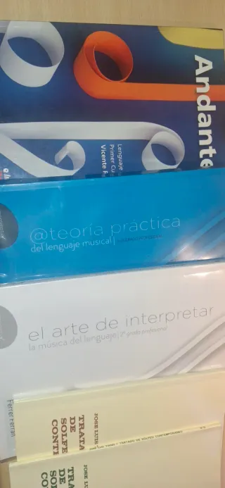 Lote Libros Música Solfeo Flauta