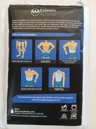 Camiseta de compresión Esteem Apparel XXXL