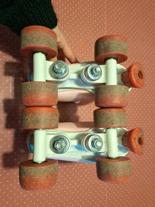 Patines Oxelo niña talla 31 rosas