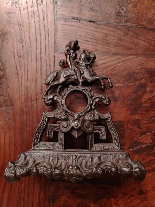 Porta orologio cavaliere su cavallo