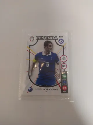 Leyenda Euro 24 Match Attax