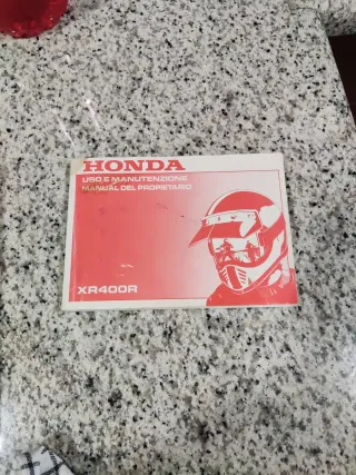 Manual Honda XR400R