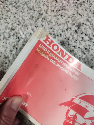 Manual Honda XR400R