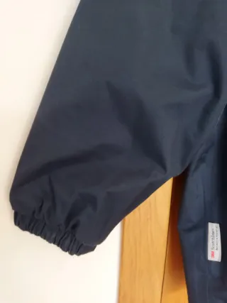 Chaqueta polar reversible azul