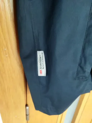 Chaqueta polar reversible azul