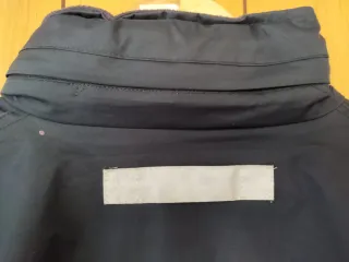 Chaqueta polar reversible azul