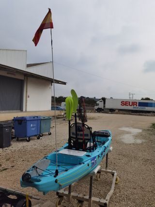 Kayak Galaxy SuperNova con equipación